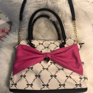Betsey Johnson shoulder bag with handles